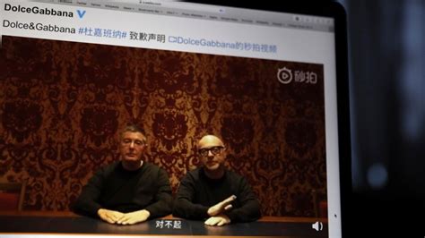 Dolce&Gabbana founders make video apology to China